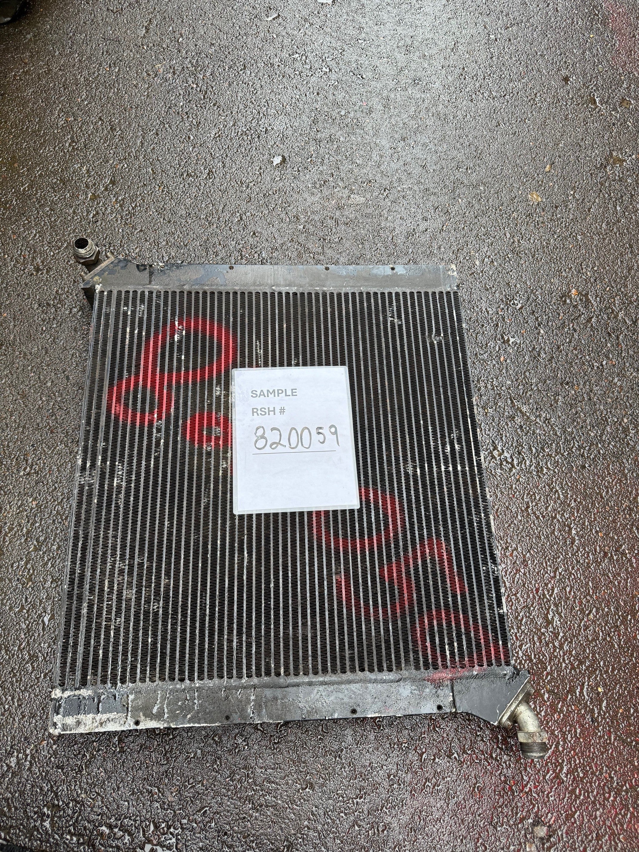 Oxbo Harvester Oil Cooler # 820059 – Radiator Supply House