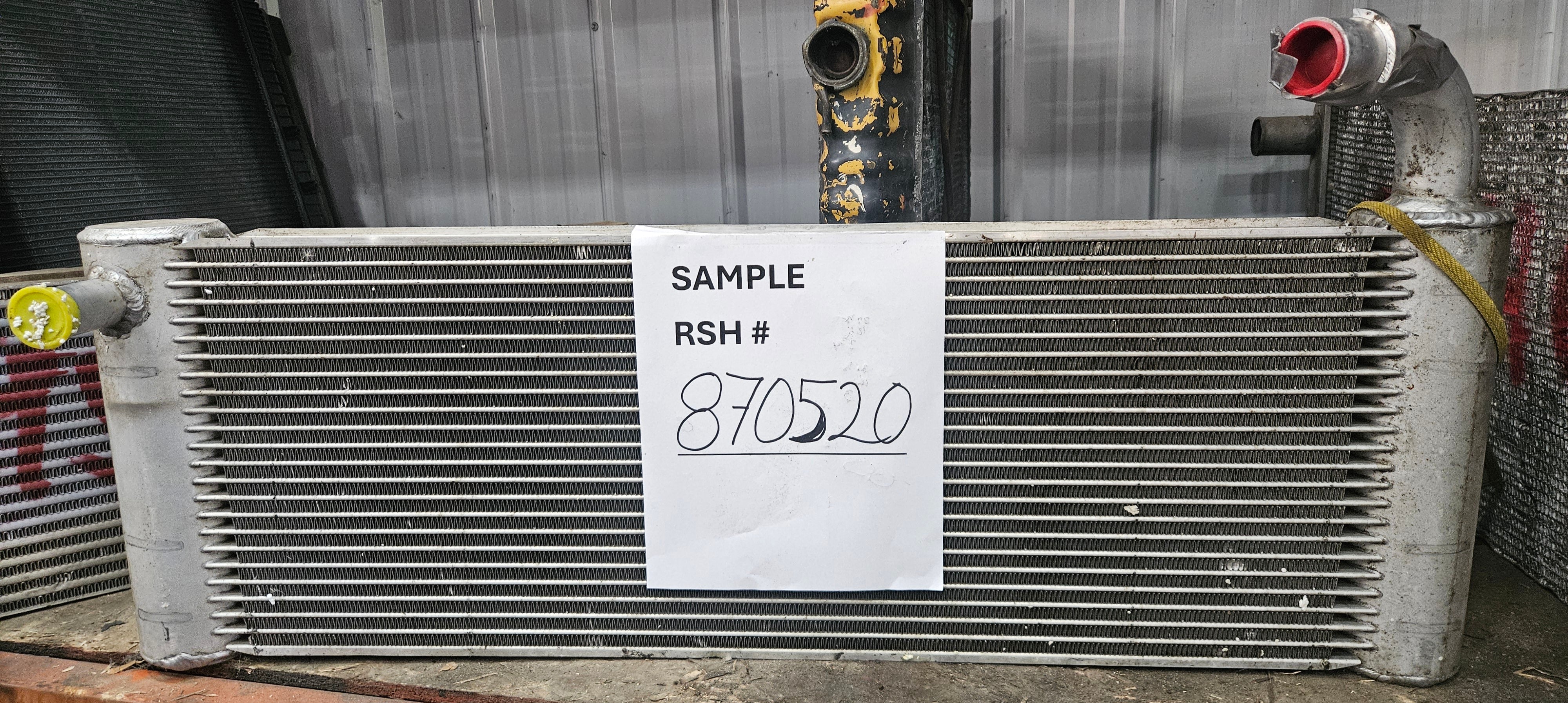 GTAhページ　178 Hitachi Zaxis 120, 135, 160 Oil Cooler # 870520 – Radiator Supply