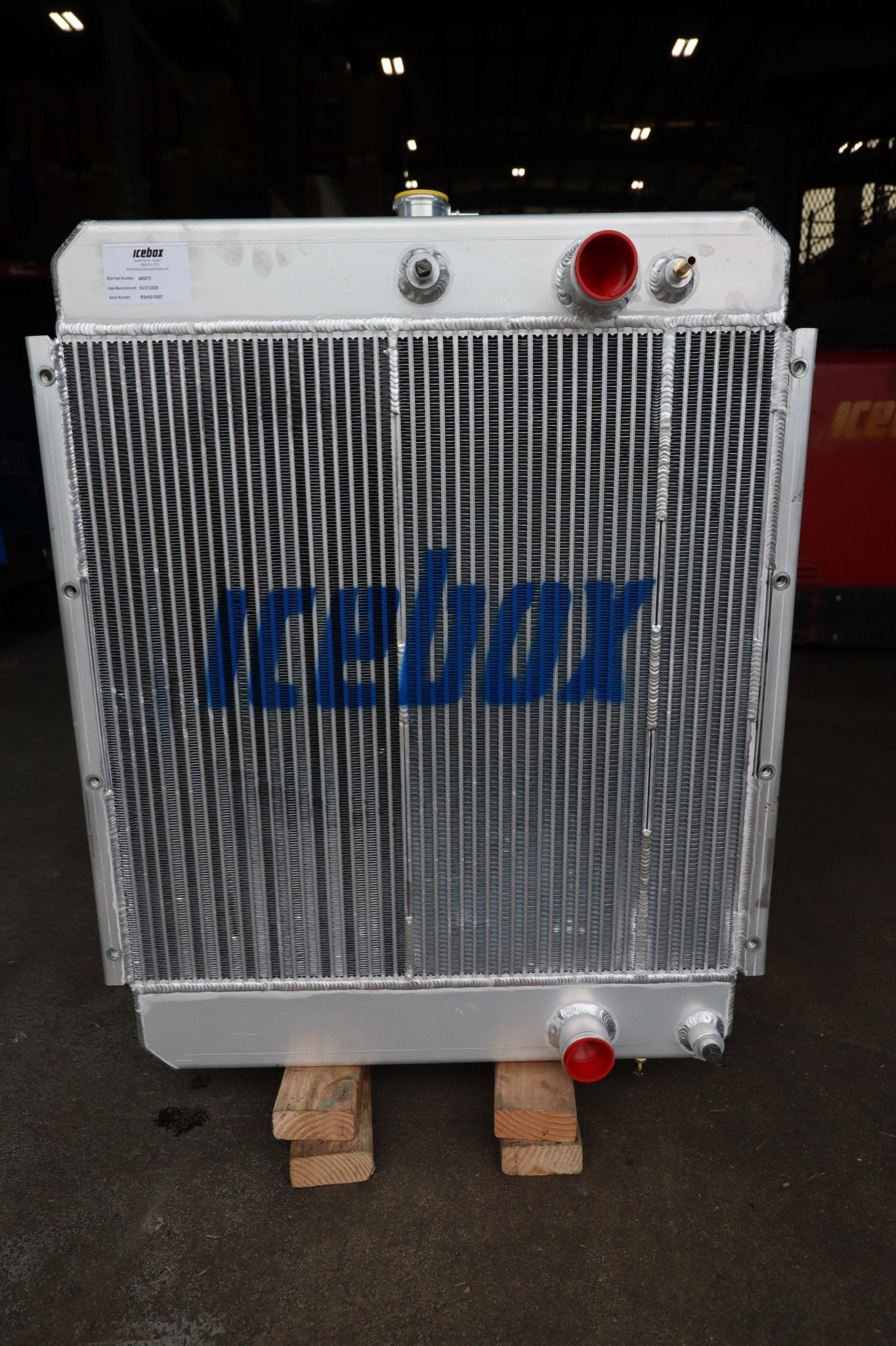 Case 621, 621B Wheel Loader Radiator # 845075 – Radiator Supply House