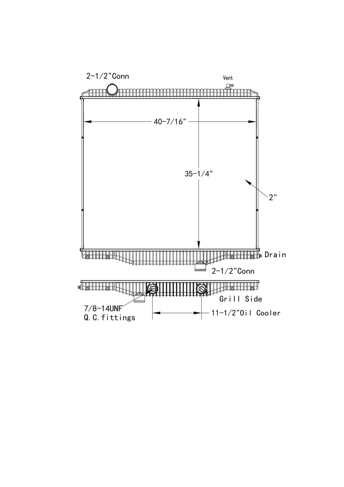 International Radiator # 603164 – Radiator Supply House