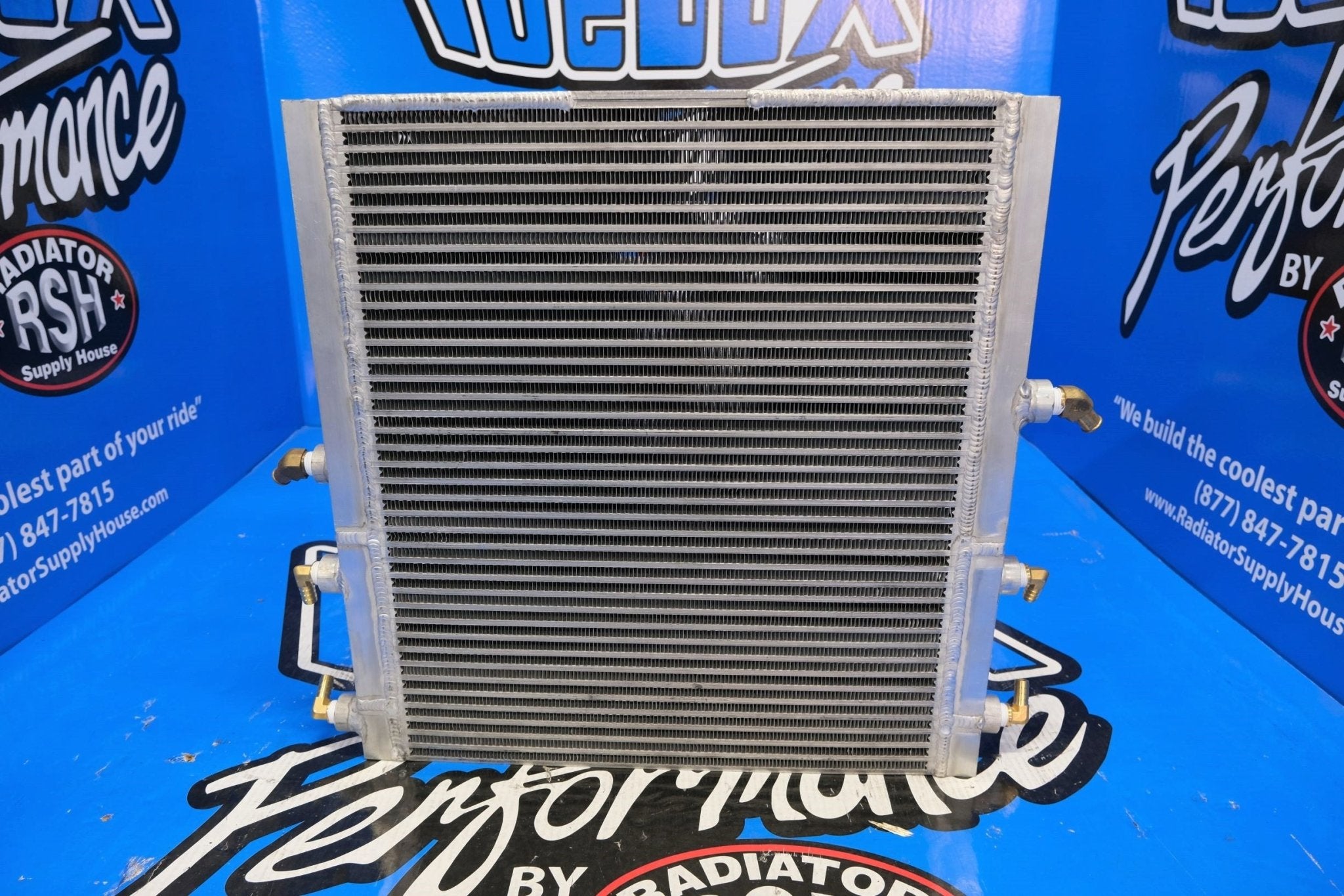 John Deere 300D, 310D, 315D Backhoe Oil Cooler 870284 Radiator