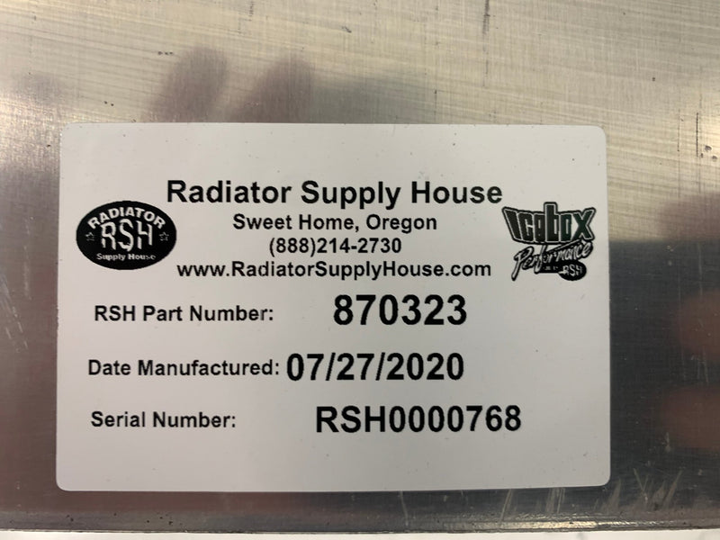 Load image into Gallery viewer, John Deere 850K Oil Cooler # 870323 - Radiator Supply House
