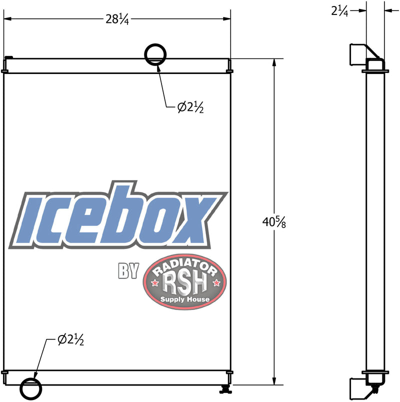 Load image into Gallery viewer, Ford LT7500, LT8500, Radiator # 600084
