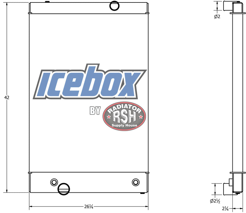 Load image into Gallery viewer, Ford Radiator # 600087
