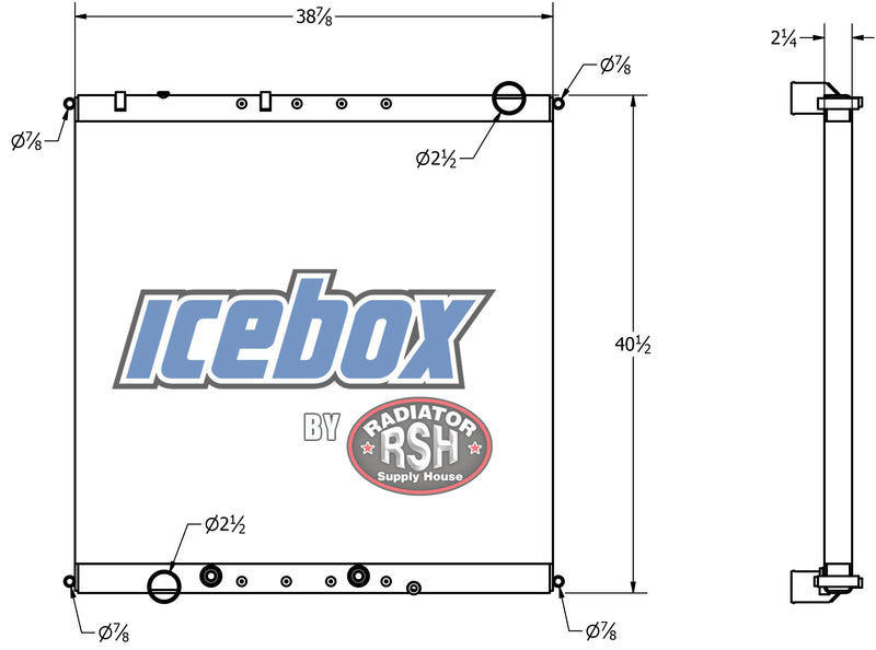 Load image into Gallery viewer, Western Star Radiator # 601124
