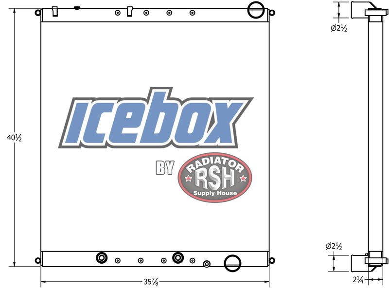 Load image into Gallery viewer, Freightliner Cascadia Radiator # 601236
