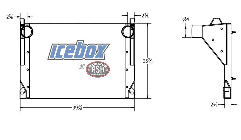 Load image into Gallery viewer, American LaFrance Fire Truck Charge Air Cooler # 601579

