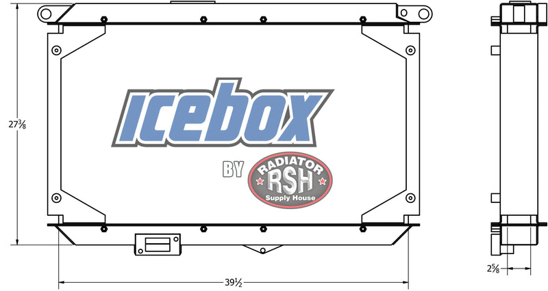 Load image into Gallery viewer, Chevrolet / GMC Radiator # 602051
