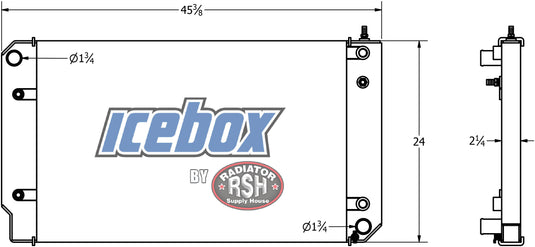 Chevrolet / GMC / GM C8500, C7500, C5500, C4500 Radiator