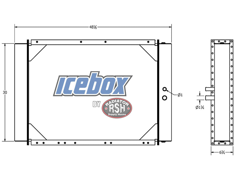 Load image into Gallery viewer, International S Model Radiator # 603082
