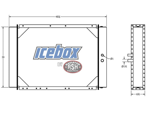International S Model Radiator
