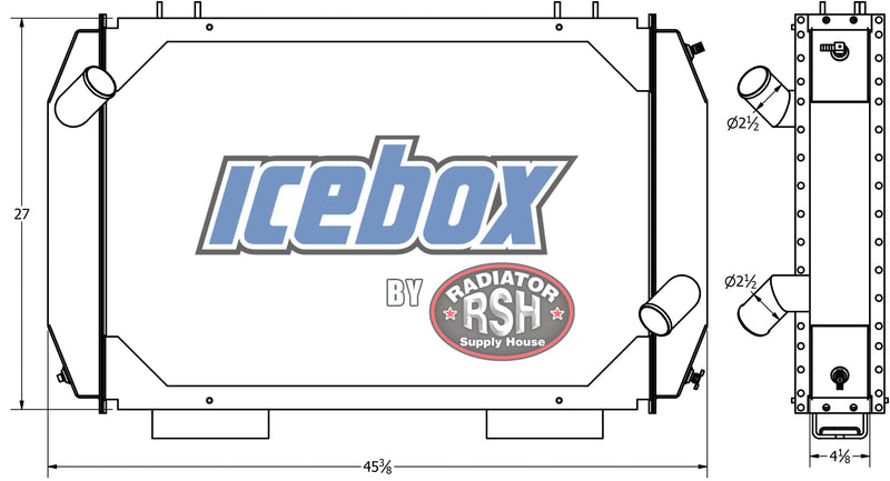 Load image into Gallery viewer, International Radiator # 603094
