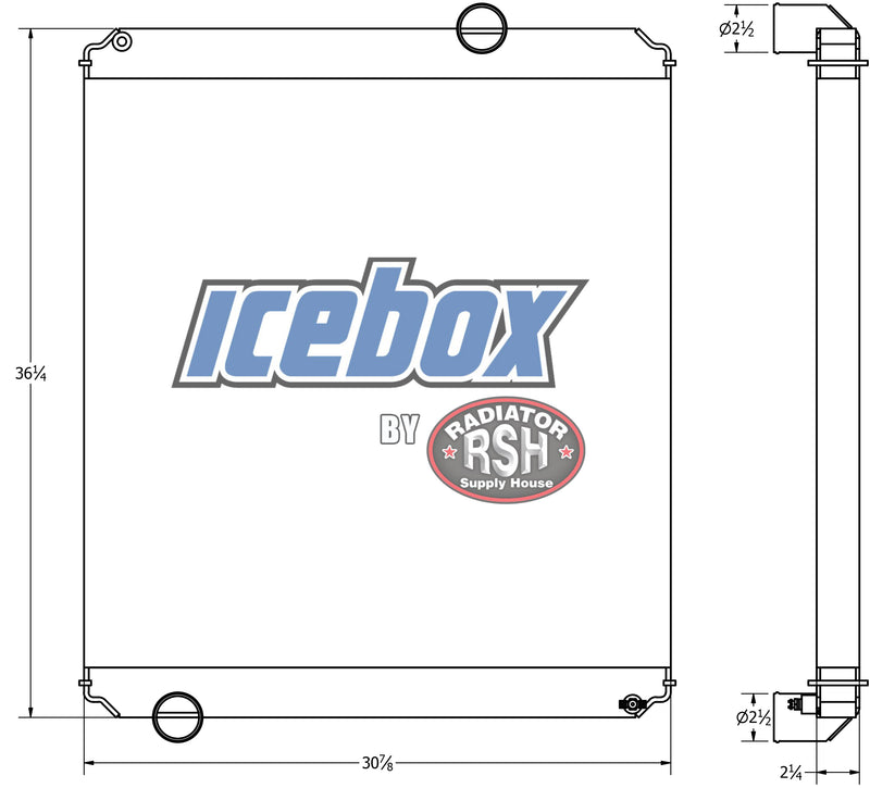 Load image into Gallery viewer, International Radiator # 603107
