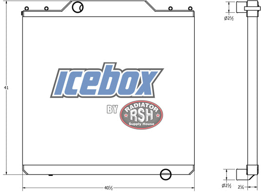 International 9900I / Prostar Radiator