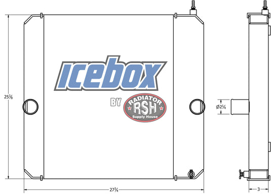 International 4900 Radiator
