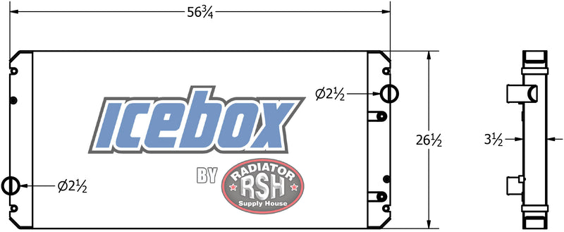Load image into Gallery viewer, International Lonestar Radiator # 603400
