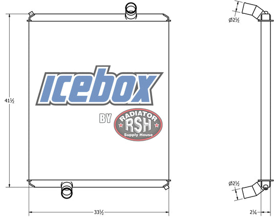 Kenworth T-2000 Radiator