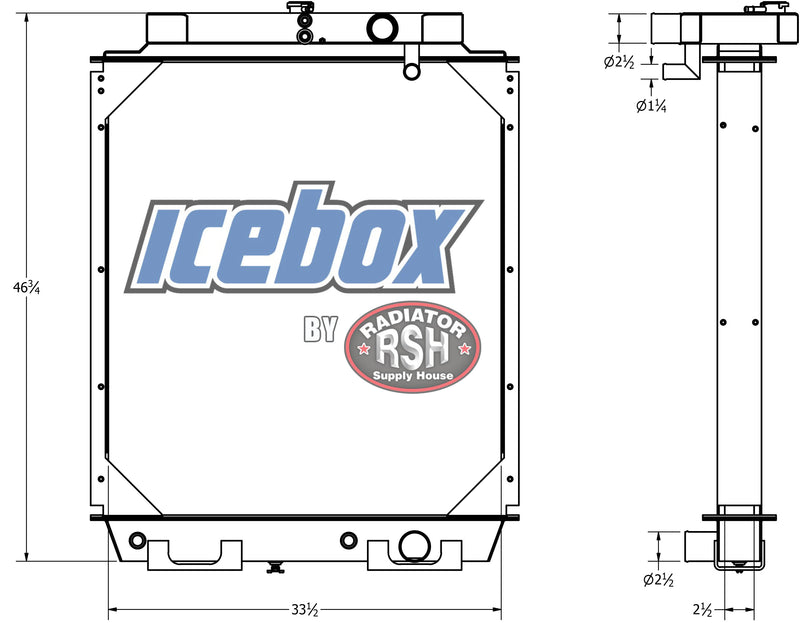Load image into Gallery viewer, Mack Radiator # 605000
