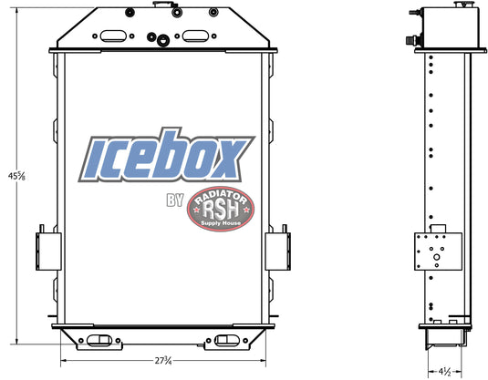 Peterbilt Narrow Nose Radiator