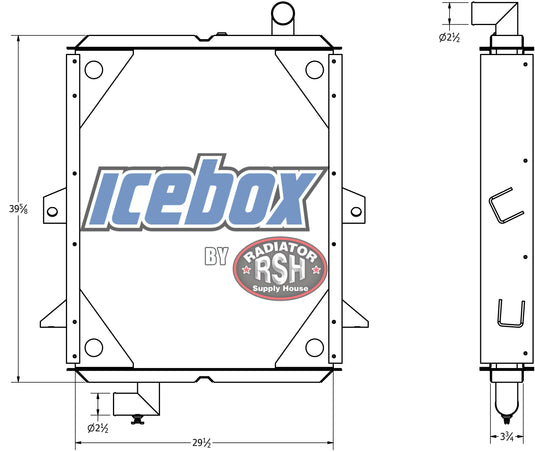 Peterbilt 320 Radiator