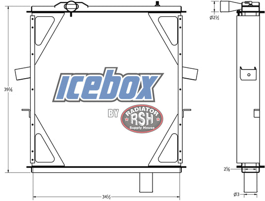 Peterbilt Radiator