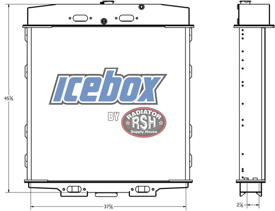Peterbilt 359 Radiator