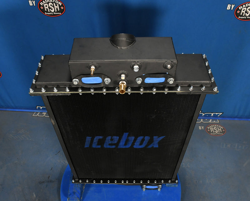 Load image into Gallery viewer, Peterbilt 281, 351, Cabover Radiator # 606166
