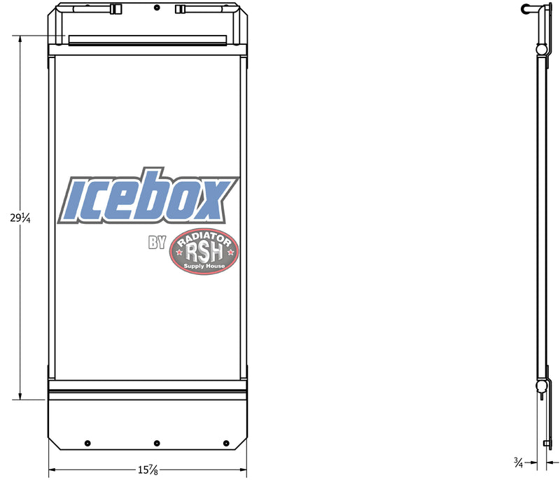 Load image into Gallery viewer, Peterbilt 375, 377, 320 Garbage Truck AC Condenser # 606411
