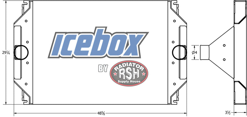 Load image into Gallery viewer, Western Star Charge Air Cooler # 608058
