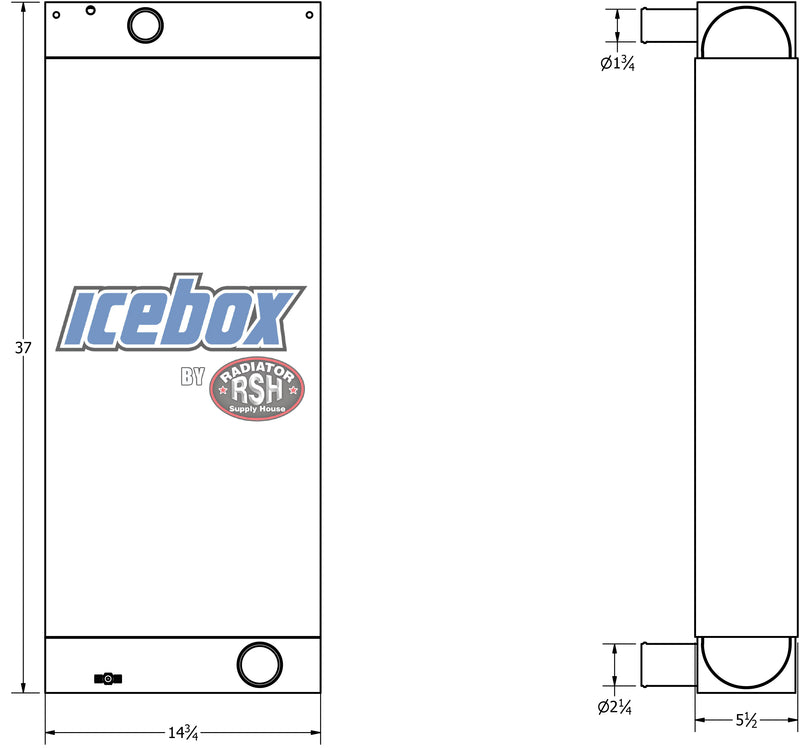 Load image into Gallery viewer, Capacity TJ5000 Radiator # 609097
