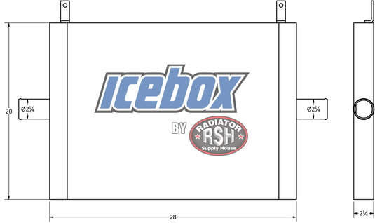 Banks 6.5 Humvee Charge Air Cooler