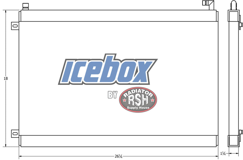 Load image into Gallery viewer, Dolphin Motorhome AC Condenser # 700163
