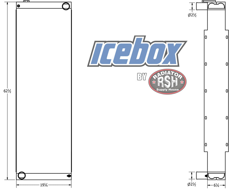 Load image into Gallery viewer, Newmar Motorhome Radiator # 720027
