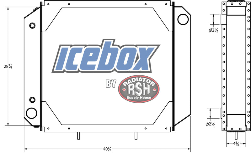 Load image into Gallery viewer, Thomas bus Radiator # 740022
