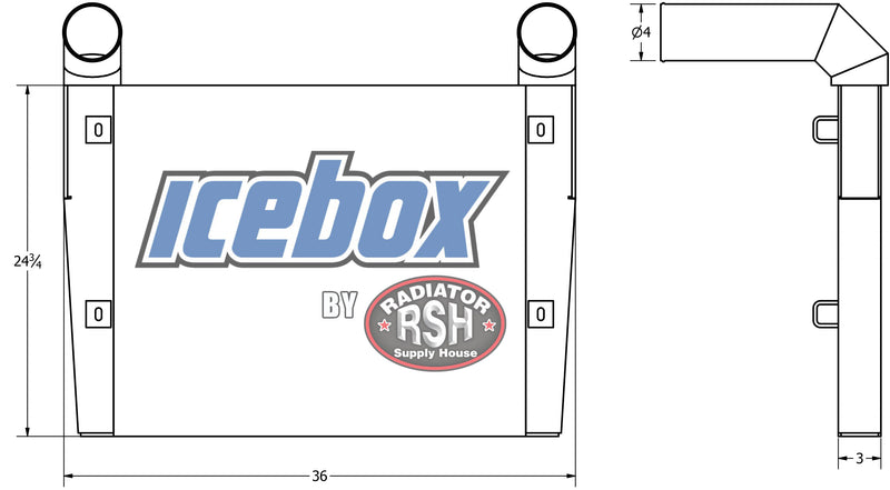Load image into Gallery viewer, Oshkosh Charge Air Cooler # 740127
