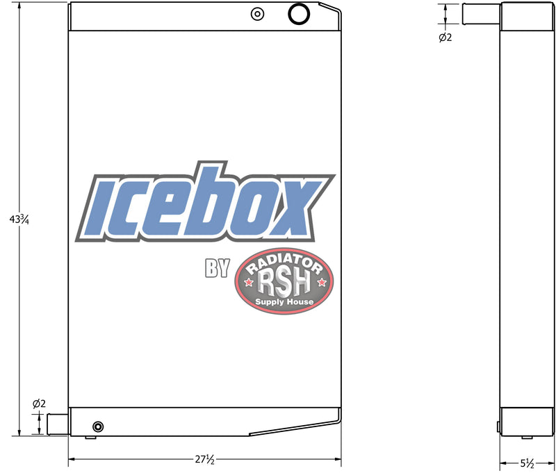 Load image into Gallery viewer, Alexander Dennis Enviro 500 Radiator # 740133
