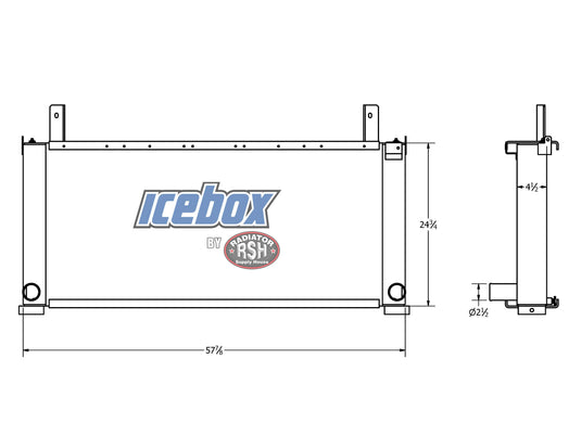 MCI E4500, J4500 Radiator # 740971 – Radiator Supply House
