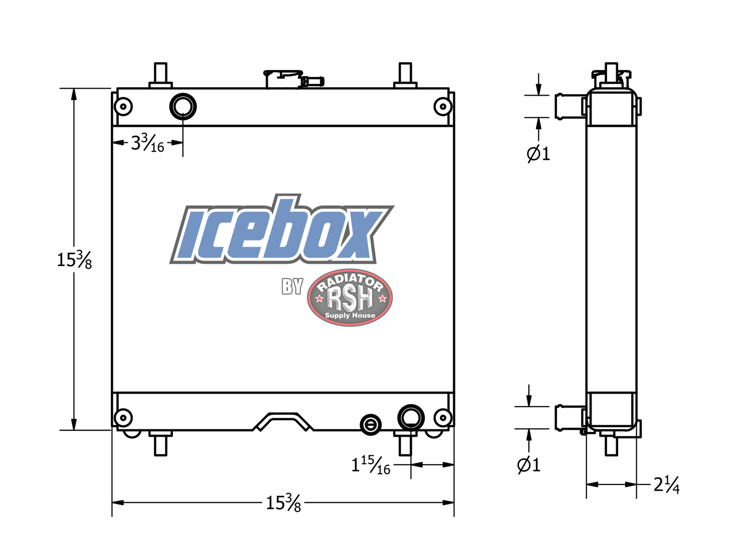 Radiators | Icebox Radiators | Radiator Supply House