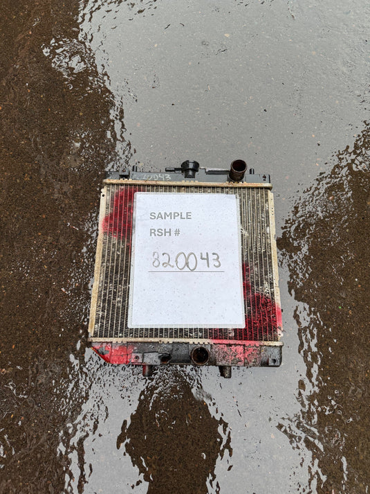 Kubota M126X Radiator