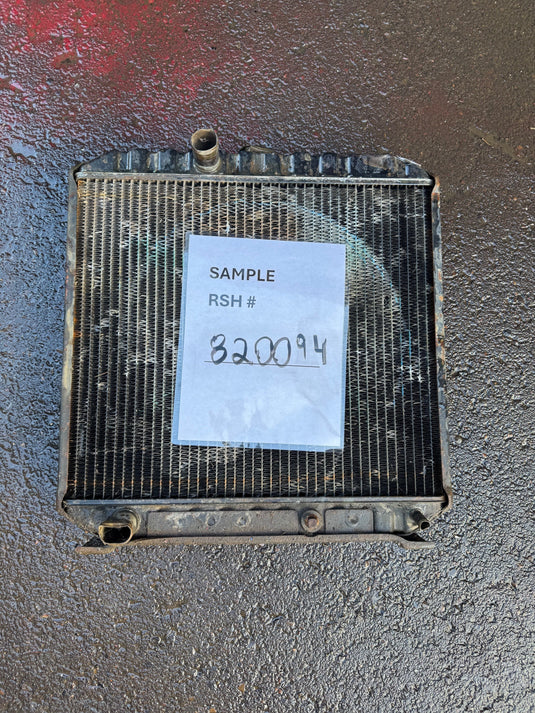 Kubota 191 Excavator Radiator