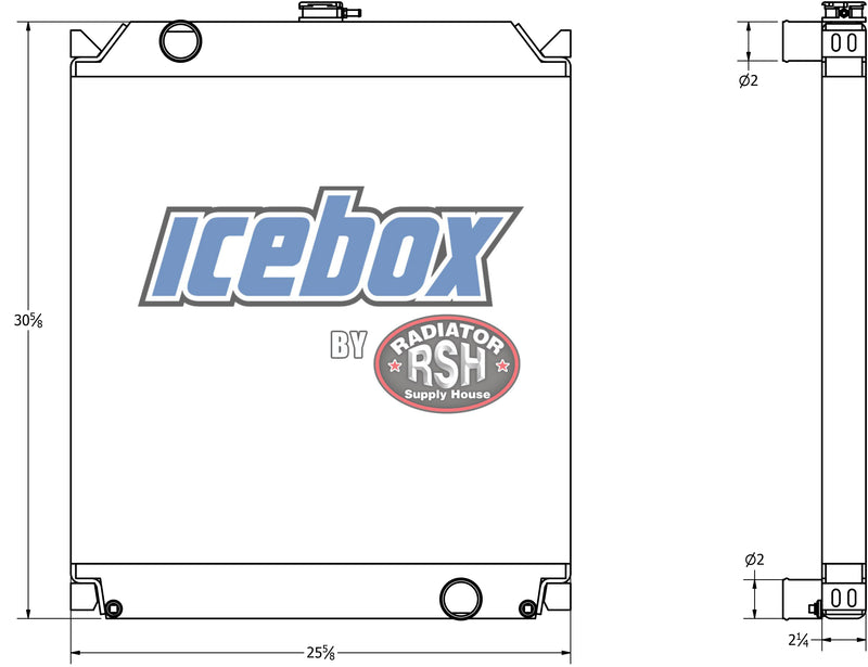Kubota Radiator # 820148 – Radiator Supply House