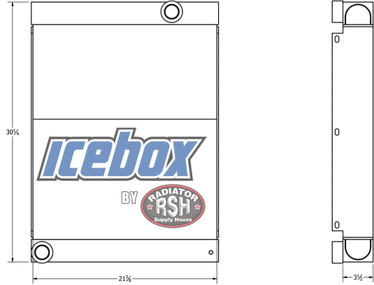 Oxbo 2470 Bean Harvester Oil Cooler