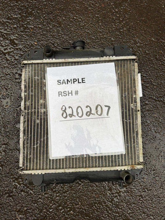 Kubota G2160, GR2100, GR2110, ZD18 Radiator
