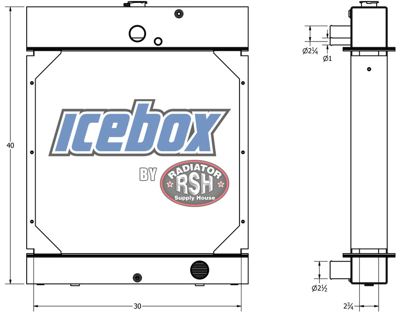 Load image into Gallery viewer, Road Runner Hay Squeeze Radiator # 820220
