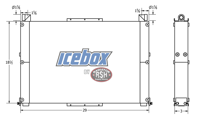 Load image into Gallery viewer, Terragator TG8400B Oil Cooler # 820253
