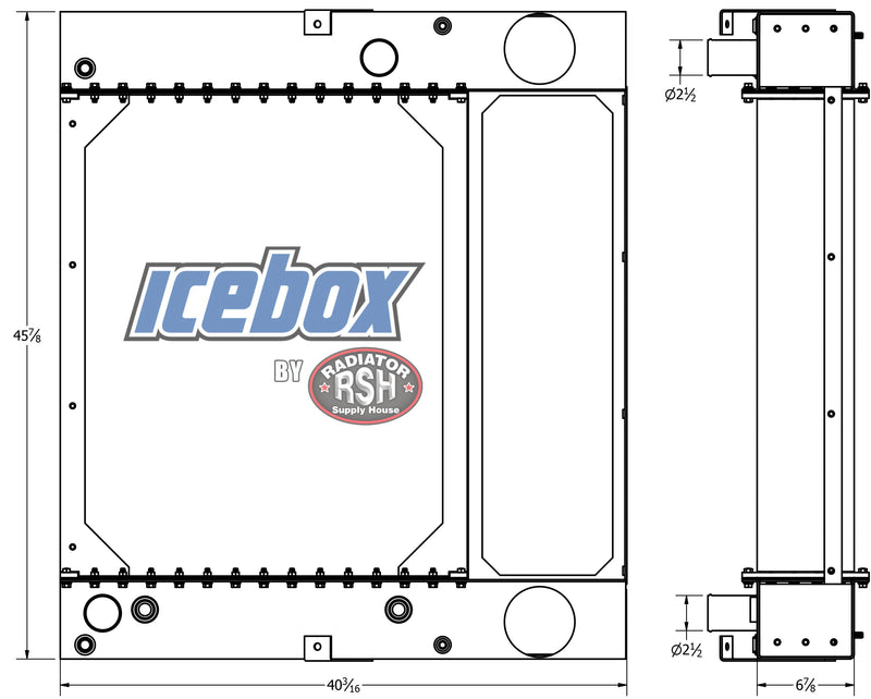 Load image into Gallery viewer, Stinger Stacker 6500 Radiator # 820255
