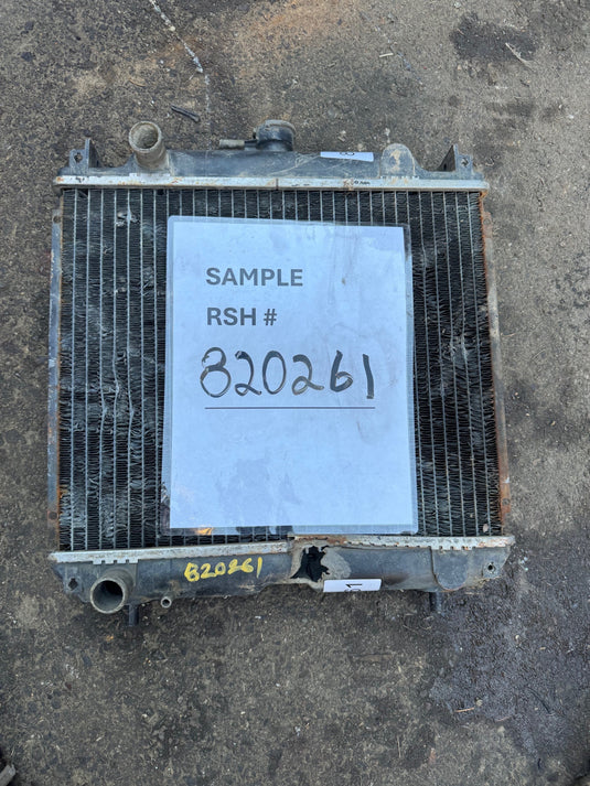 Kubota B1700, B2100, B2400 Radiator