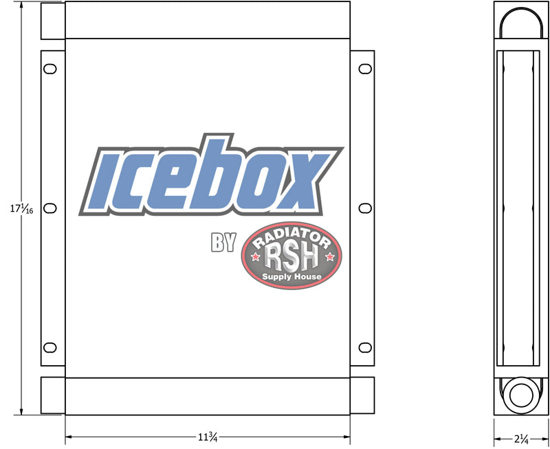 Load image into Gallery viewer, Tritell Feed Truck Oil Cooler # 820268
