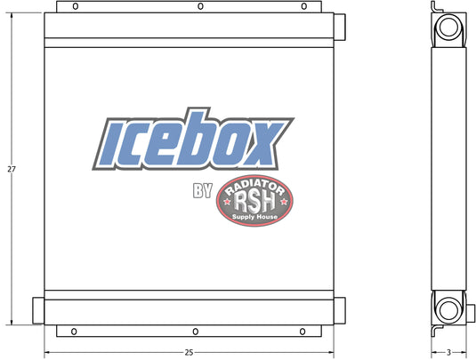 Tritell Feed Truck Oil Cooler