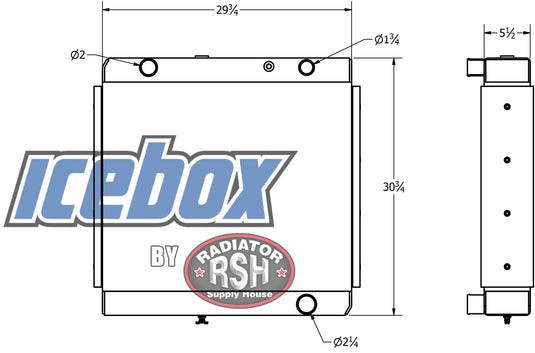 Hesston 8550S, Swather Radiator